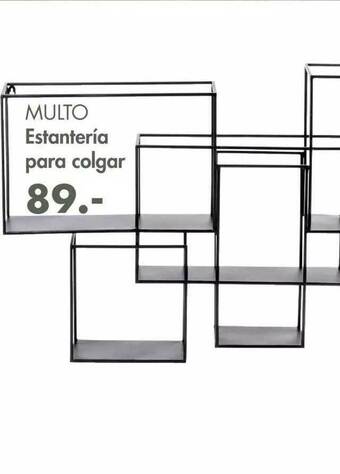 Multo estanteria para colgar