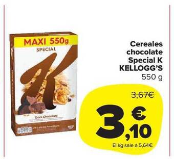 Carrefour Market Cereales chocolate special k kellogg's oferta