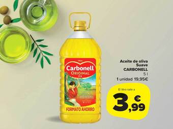 Carrefour Market Aceite de oliva suave carbonell oferta