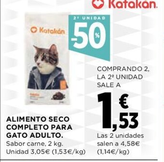 El Corte Inglés Alimento Seco Completo Para Gato Adulto oferta