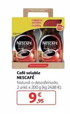 Alcampo Café soluble nescafé oferta