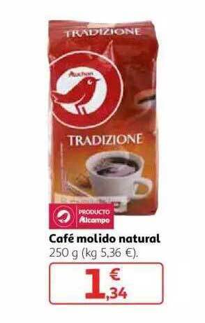 Alcampo Café molido natural oferta