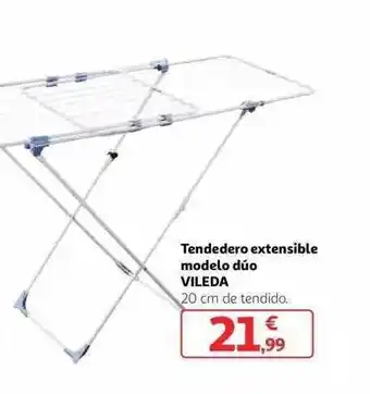 Alcampo Tendedero extensible modelo dúo vileda oferta