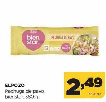 Alimerka Elpozo pechuga de pavo bienstar oferta