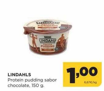 Alimerka Lindahls protein pudding sabor chocolate oferta