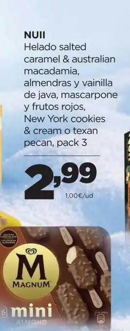 Alimerka Nui helado salted oferta