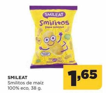 Alimerka Smileat smilitos de maíz 100% eco oferta