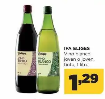Alimerka Ifa eliges vino blanco joven o joven tinto oferta