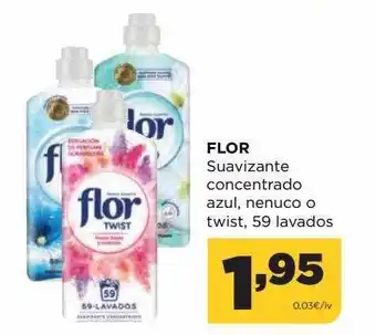 Alimerka Flor suavizante concentrado azul nenuco o twist oferta