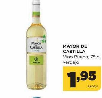 Alimerka Mayor de castilla vino rueda verdejo oferta