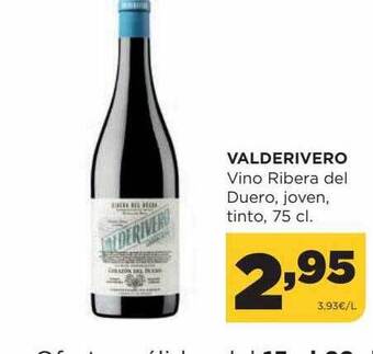 Alimerka Valderivero vino ribera del duero joven tinto oferta