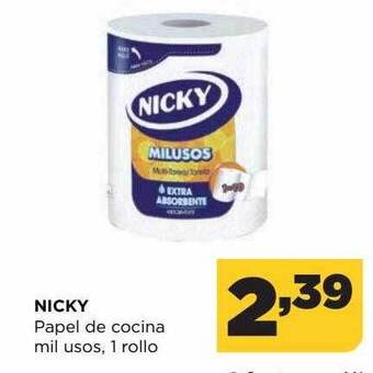Alimerka Nicky papel de cocina mil usos oferta