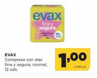 Alimerka Evac compresa con alas fina y segura normal oferta