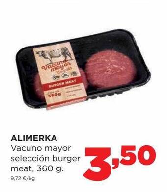 Alimerka Alimerka vacuno mayor selección burger meat oferta