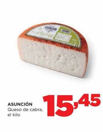 Alimerka Asunción queso de cabra oferta
