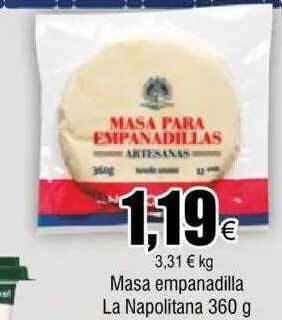FROIZ Masa empanadilla la napolitana oferta