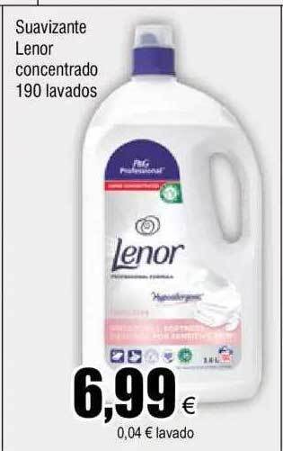 FROIZ Suavizante lenor concentrado 190 lavados oferta