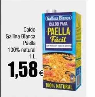 FROIZ Caldo gallina blanca paella 100% natural oferta