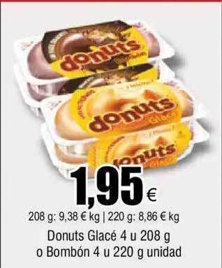 FROIZ Donuts glacé o bombón oferta