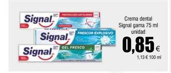 FROIZ Crema dental signal gama unidad oferta