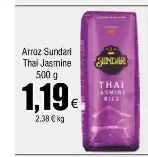 FROIZ Arroz sundari thai jasmine oferta