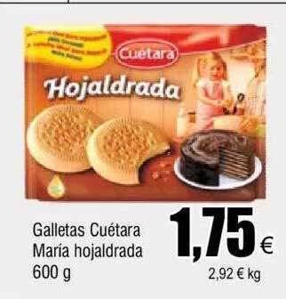 FROIZ Galletas cuétara maría hojaldrada oferta