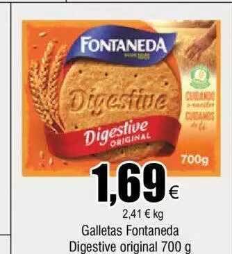 FROIZ Galletas fontaneda digestive original oferta