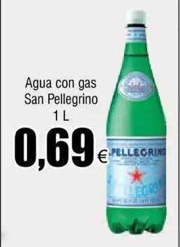 FROIZ Agua con gas san pellegrino oferta