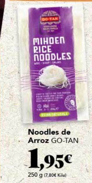 Gadis Noodles de arroz go-tan oferta