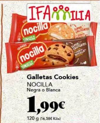 Gadis Galletas cookies nocilla oferta