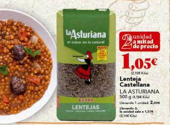 Gadis Lenteja castellana la asturiana oferta