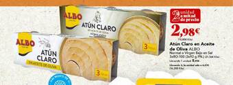 Gadis Atún claro en aceite de oliva albo oferta