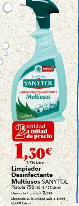 Gadis Limpiador desinfectante multiusos sanytol oferta