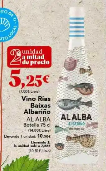 Gadis Vino rías baixas albariño al alba oferta