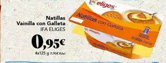Gadis Natillas vainilla con galletas ifa eliges oferta