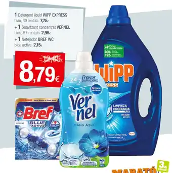 Condis 1 Detergent Liquid WIPP EXPRESS Blau, 30 renats oferta