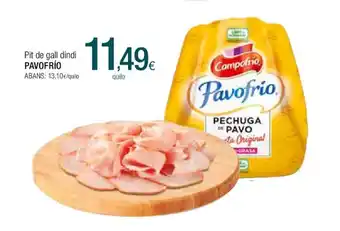 Condis Pavofrio oferta