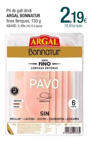 Condis Argal Bonnatur oferta