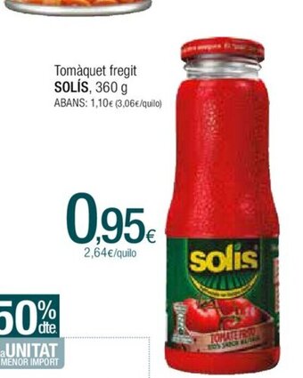 Condis Solis oferta