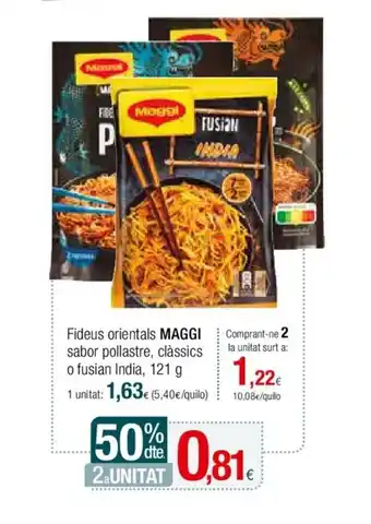 Condis Maggi oferta