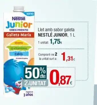 Condis Nestlé Junior oferta