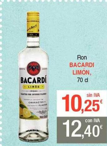 Masymas Ron bacardi limón oferta