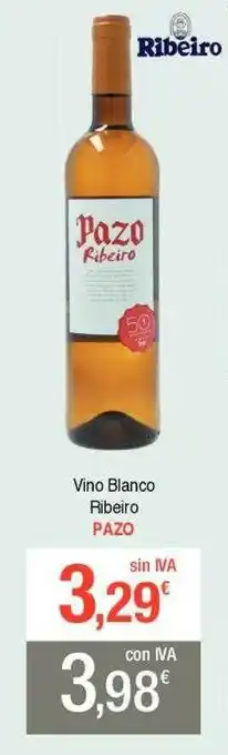 Masymas Vino blanco ribeiro pazo oferta
