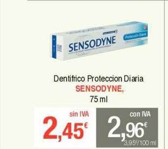 Masymas Dentifrico proteccion diaria sensodyne oferta