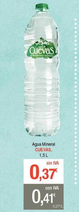 Masymas Agua mineral cuevas oferta