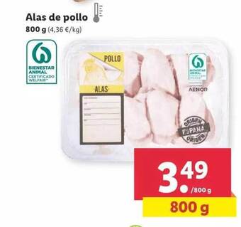 Lidl Alas de pollo oferta