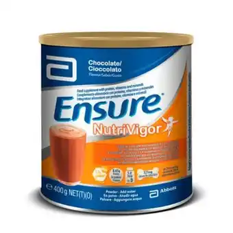 NutriTienda Ensure nutrivigor chocolate 400g oferta