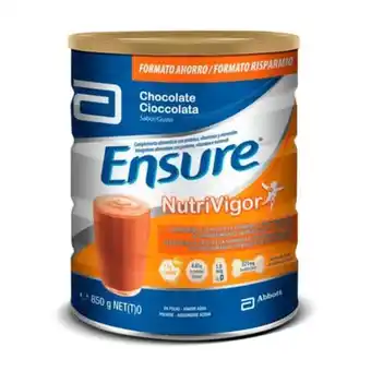 NutriTienda Ensure nutrivigor chocolate 850g oferta