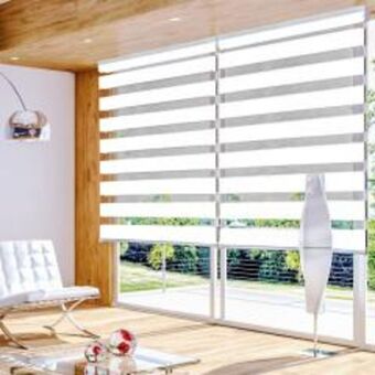 BricoCentro Estor enrollable duolux blanco 80x180cm oferta