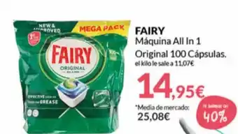 PrimaPrix Fairy Máquina All in 1 Original 100 Cápsulas oferta